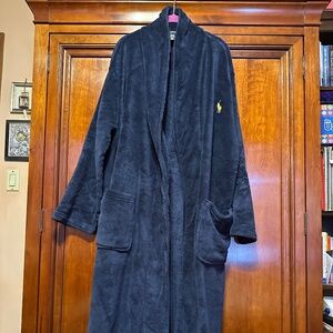 Unisex Polo Ralph Lauren Fleece Robe One Size
